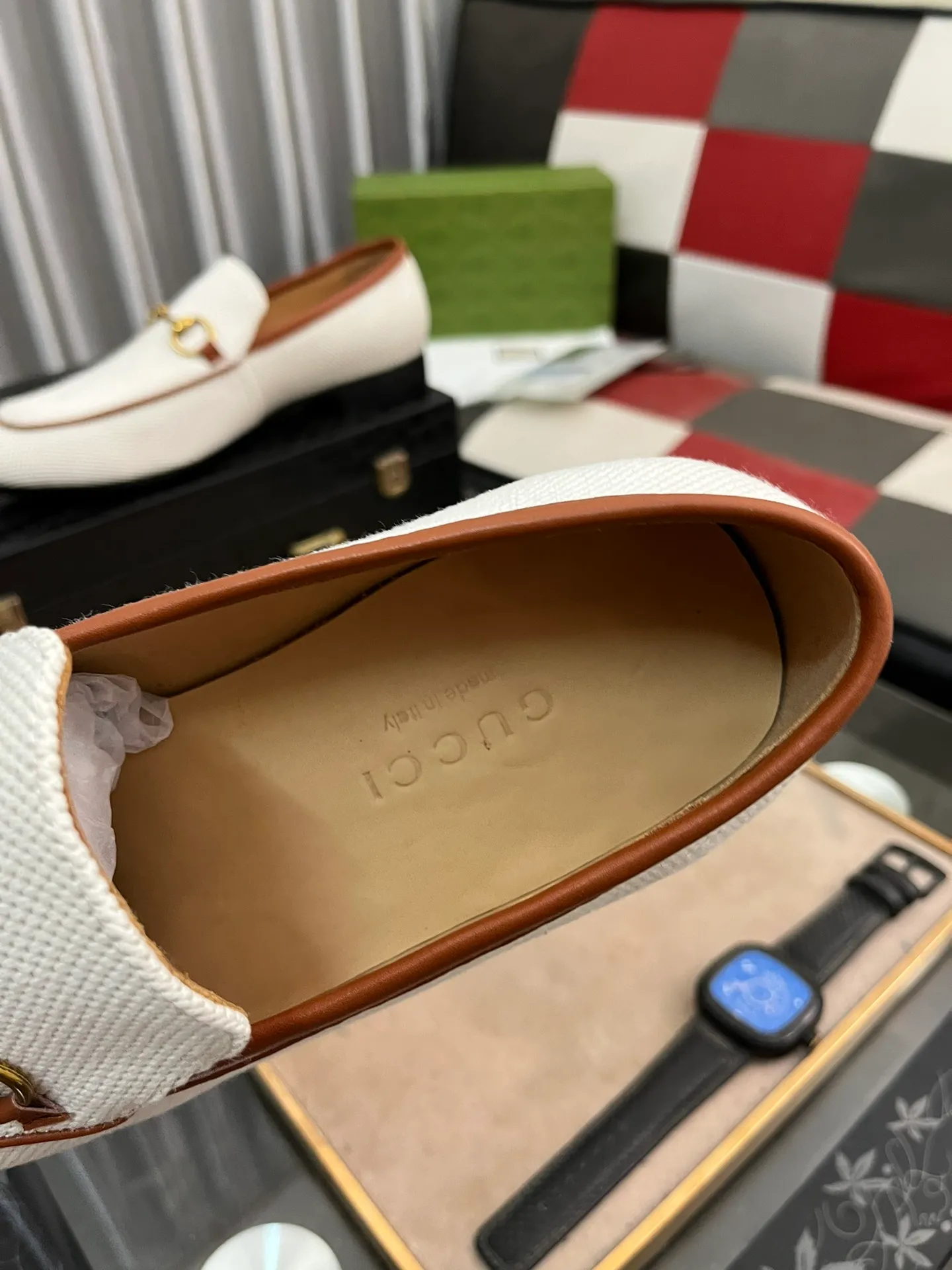 Men's men's shoes 💰500⌚️⌚️(Gucci·GUCCI) new product series ss hot new products 💢 💠 Casual leather shoes 👞, first layer of cowhide, upper hardware buckles and logo on the sides of the shoe, brand logo on the insole and sole 💠 💎Upper: 100% cowhide 💎Inner: cowhide/100% 💎Feet: cowhide/100% 💎Sole: rubber/100% 💎SIZE: 38 39 40 41 42 43 44 Can be customized 45